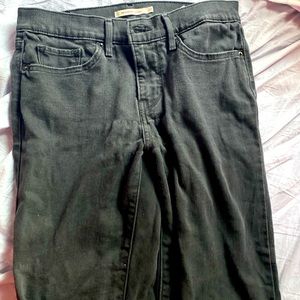 Levi’s black shaping skinny jeans